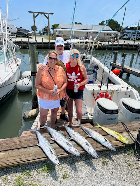 Fishing charters Sneads Ferry NC | One More Cast Fishing Adventures