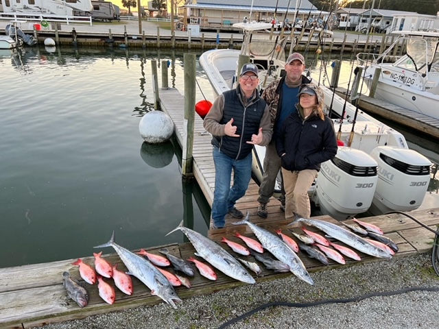 Fishing charters Sneads Ferry NC | One More Cast Fishing Adventures